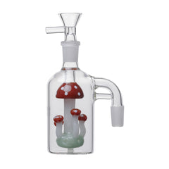 Human Grade The Shroom Glass Perc Ash Catcher - Discreet Smoker