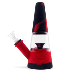 Fountain Silicone and Glass Bong - Discreet Smoker