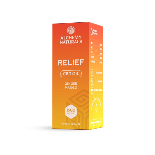 Relief CBD Oil - 1500mg - Discreet Smoker