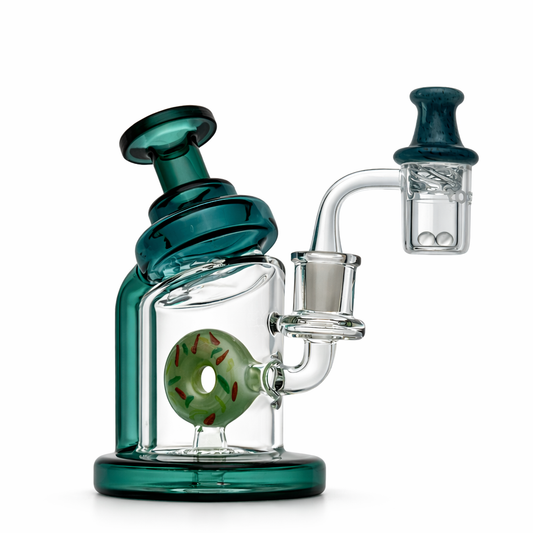 Rock Glass Quartz Banger Set - Discreet Smoker
