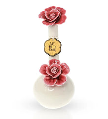 Rosette Vase Bong - Discreet Smoker