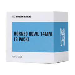 Human Grade Horned Bowl 1a Pack of (3) - Discreet Smoker