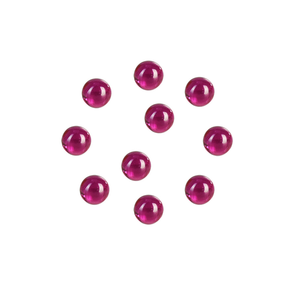 10PC BAG - Ruby Terp Pearls - 6mm - Discreet Smoker