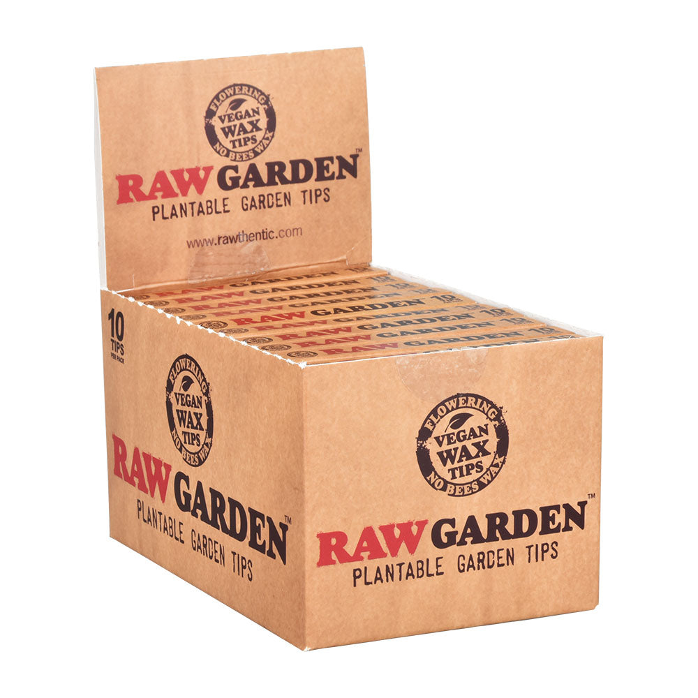 20PC DISPLAY - Raw Plantable Garden Tips - 10pk - Discreet Smoker