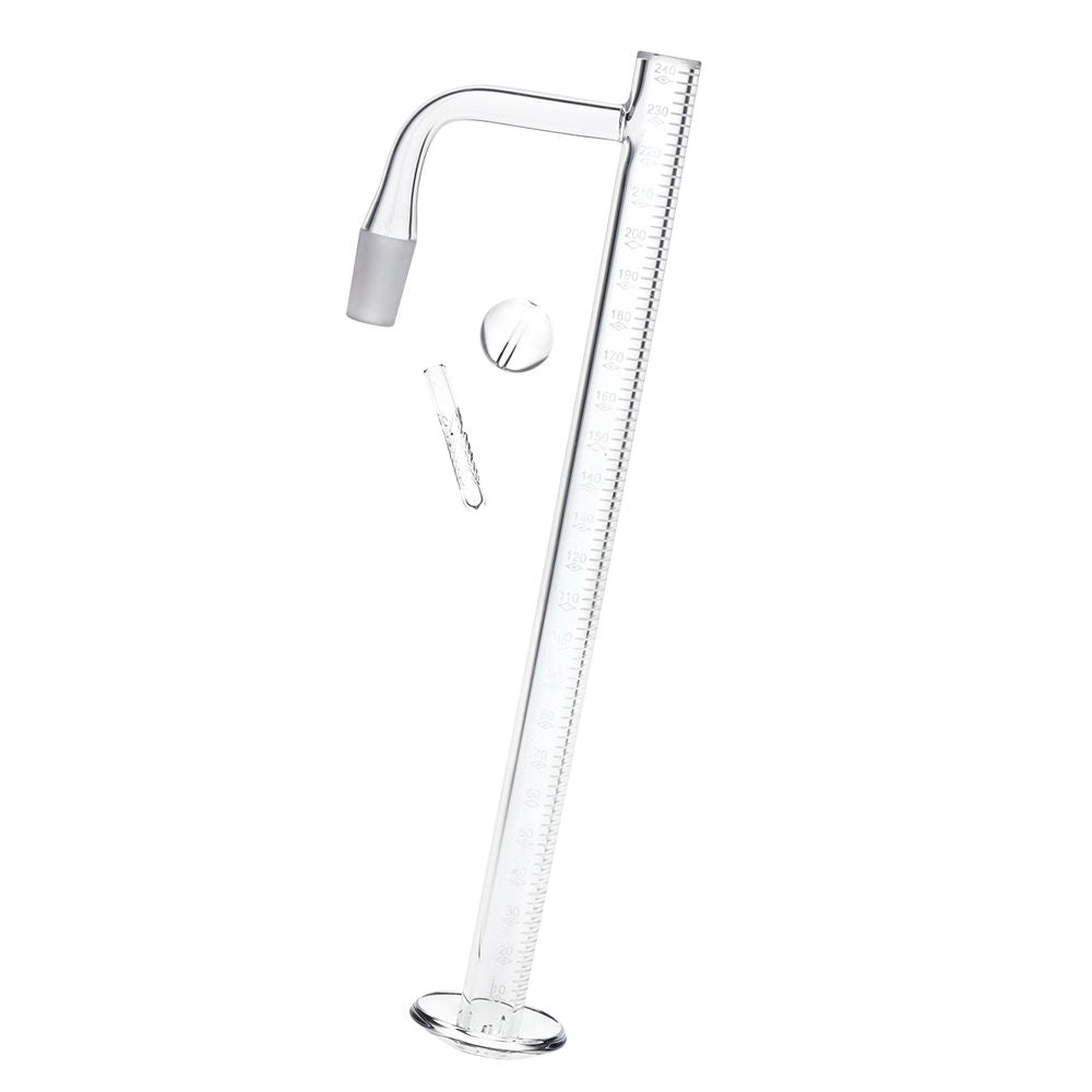 Uber Tall Terp Slurper Quartz Banger Kit - 10" / 90D / 14mm M - Discreet Smoker