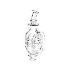 Pulsar Fab Egg Bubbler Glass Mouthpiece Attachment for Puffco Pivot - 5" / Clear - Discreet Smoker
