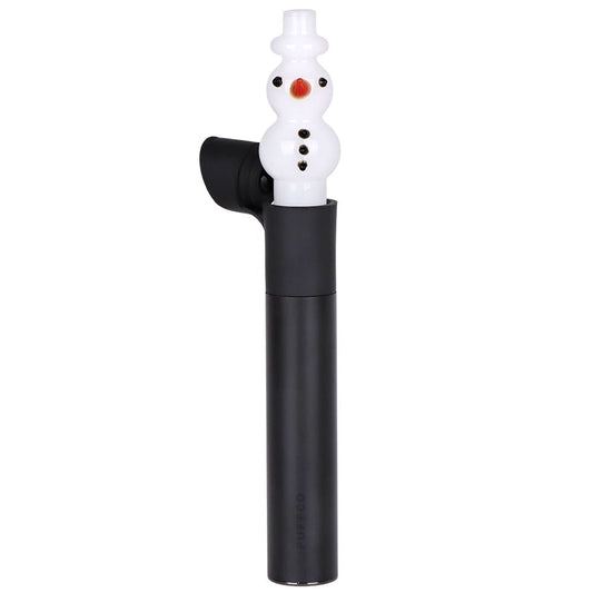 Snowman Glass Mouthpiece Attachment for Puffco Pivot - Discreet Smoker