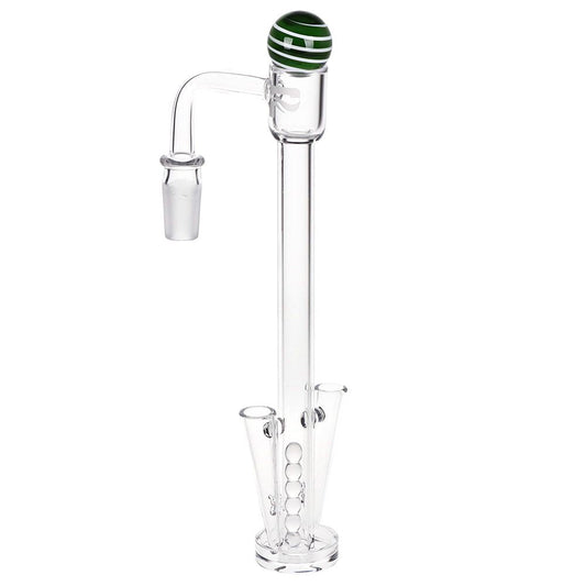 Pulsar XXL Terp Slerp Quartz Banger Set w/ Side Funnels - 7" / 14mm M - Discreet Smoker
