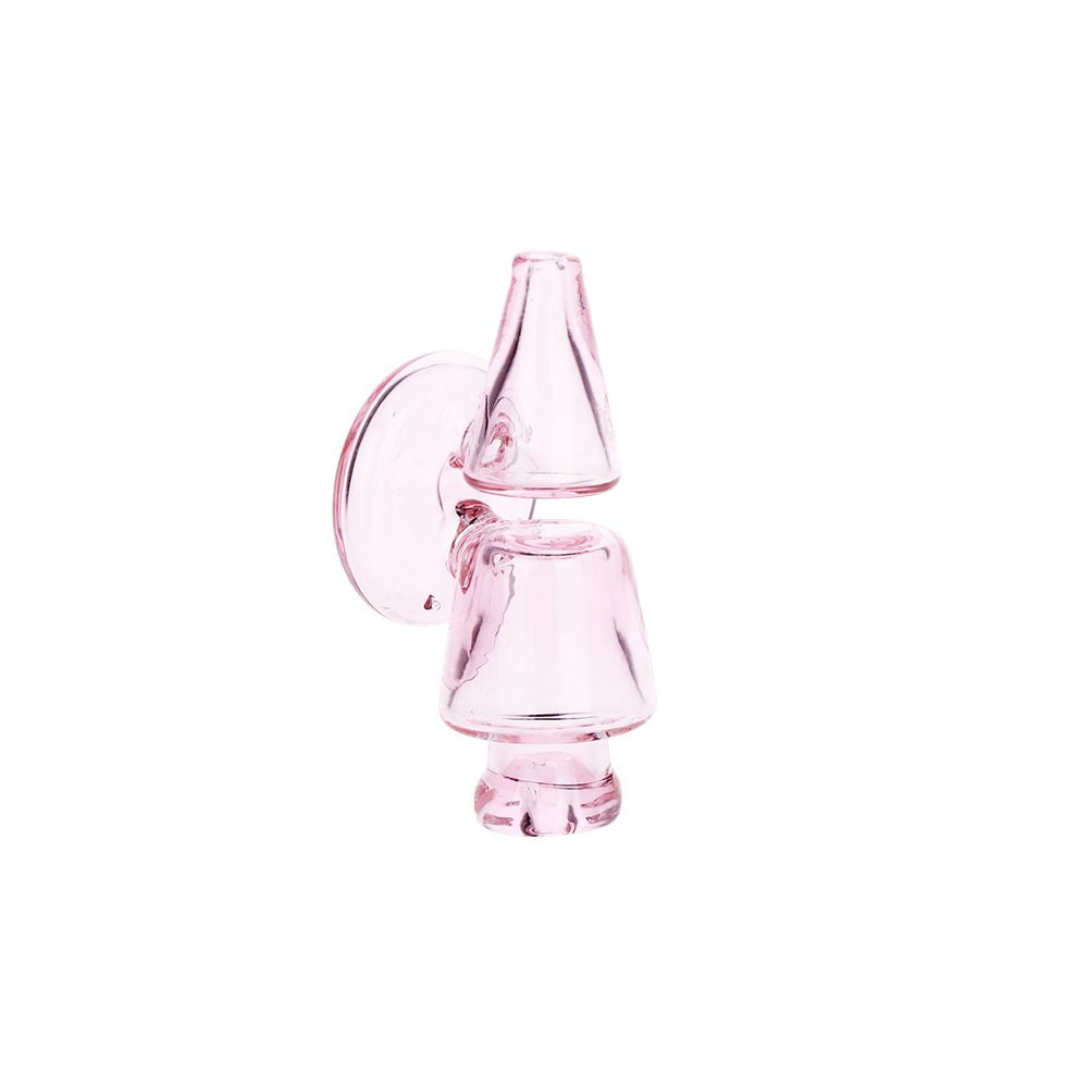 Pulsar Double Chamber Glass Mouthpiece Attachment for Puffco Pivot - Colors Vary - Discreet Smoker
