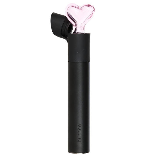 Pulsar Heart Glass Attachment for Puffco Pivot - Discreet Smoker