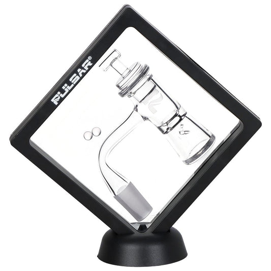 Pulsar Quartz Auto Spinner Banger Set w/ Cap & Pearls - 14mm M - Discreet Smoker