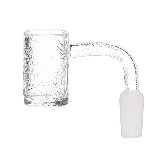 Dogg Lbs Everyday Engraved Paisley Quartz Banger - 14mm M / 90D - Discreet Smoker