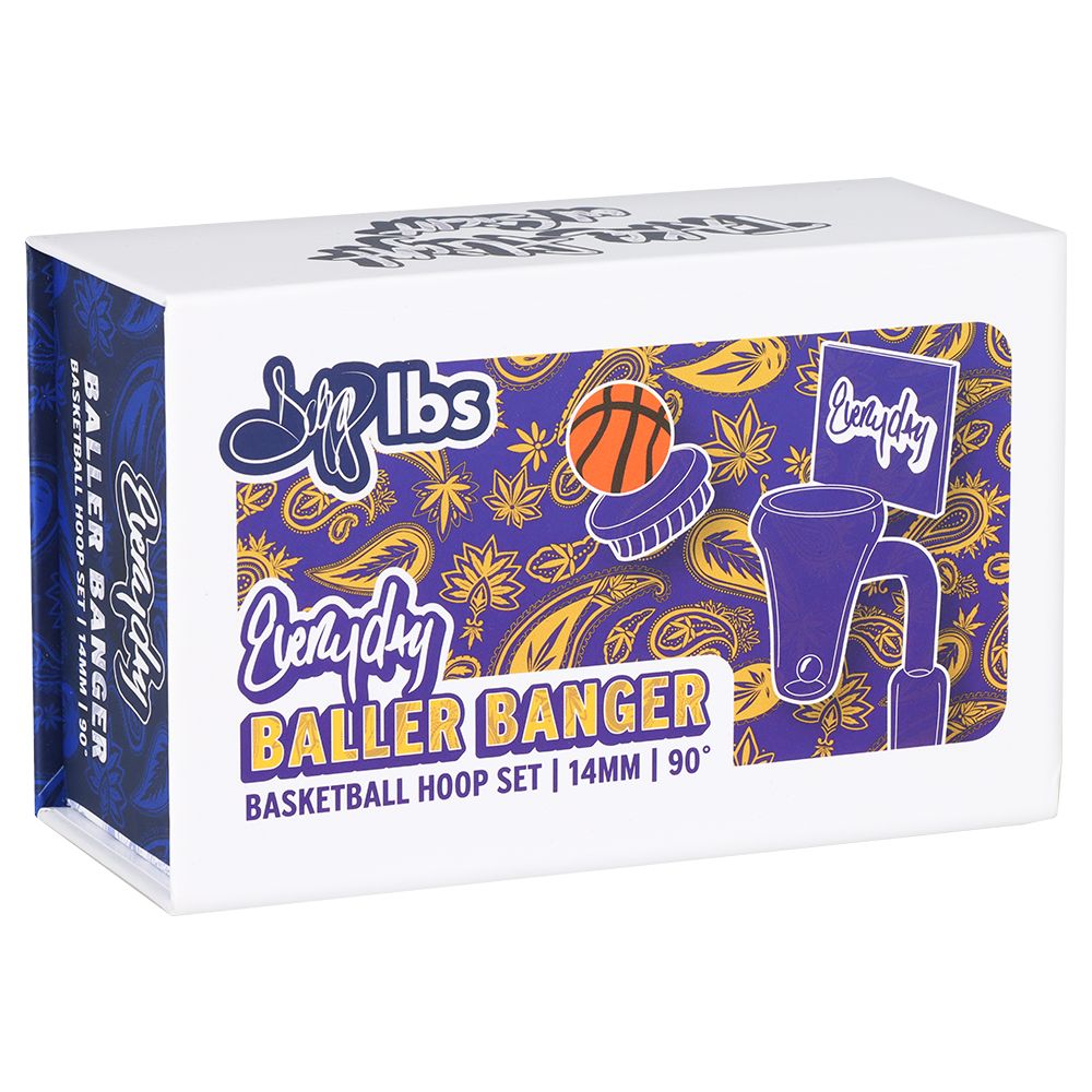 Dogg Lbs Everyday Baller Banger - 14mm M / 90D - Discreet Smoker