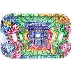 Pulsar Metal Rolling Tray - Arcade Madness / 11"x7"