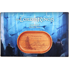 Pulsar Shire x LoTR Mahogany Wood Trays - Gandalf / 10.8" x 6.9"