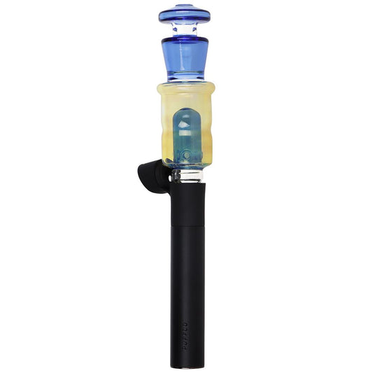 Silver Fumed Glass Bubbler Attachment for Puffco Pivot - 4.1" - Discreet Smoker