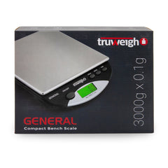 Truweigh General Compact Bench Scale - 8000g x 1g