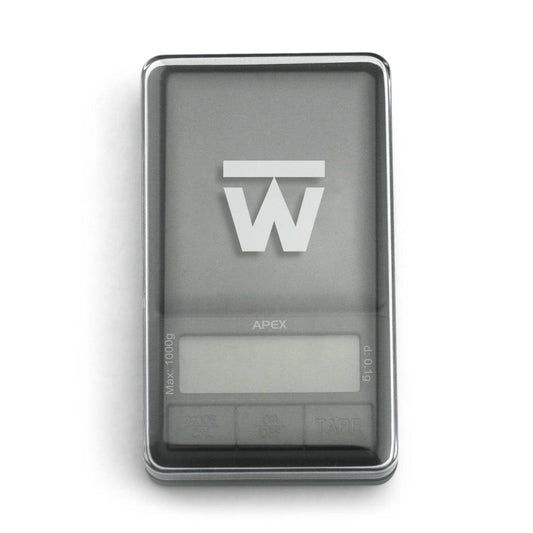 Truweigh APEX Digital Mini Scale - 1000g x 0.1g - Discreet Smoker