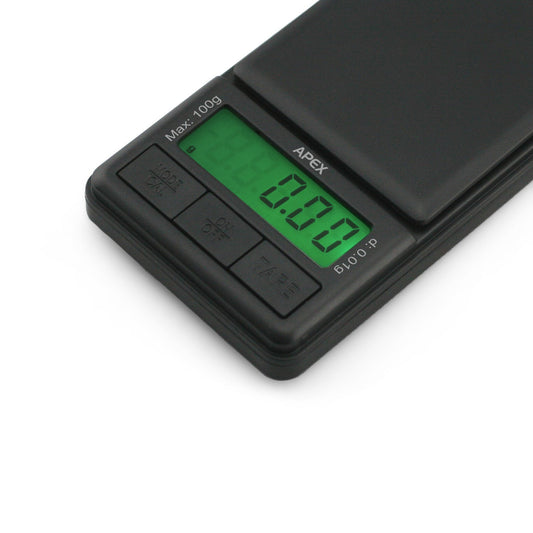 Truweigh APEX Digital Mini Scale - 100g x 0.01g - Discreet Smoker