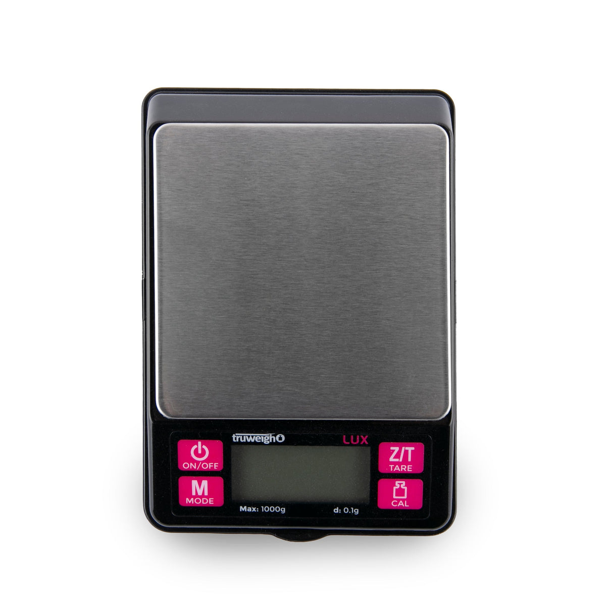 Truweigh LUX Digital Scale - 1000g x 0.1g - Black - Discreet Smoker