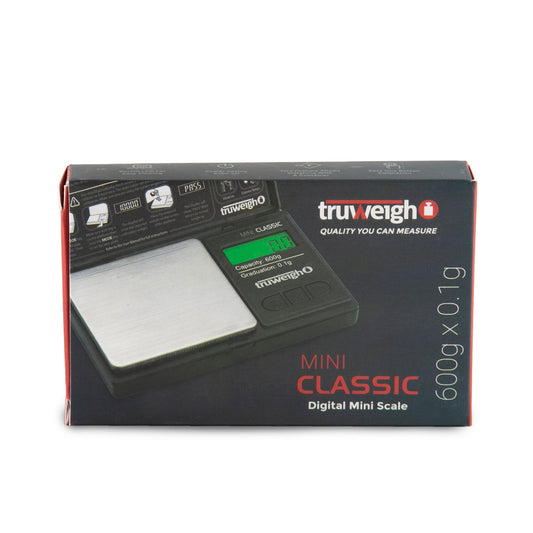 Truweigh Mini Classic Scale - 600g x 0.1g - Discreet Smoker