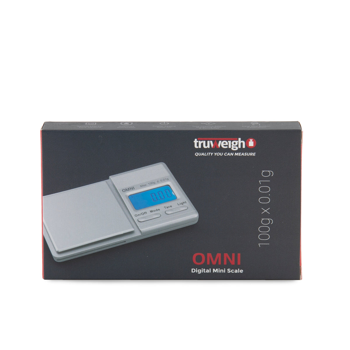 Truweigh Omni Scale - 100g x 0.01g - Discreet Smoker