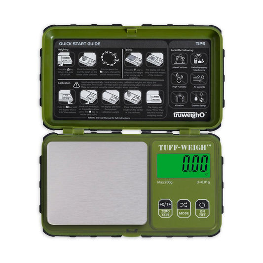 Truweigh Tuff-Weigh Digital Mini Scale – 200g x 0.01g - Discreet Smoker