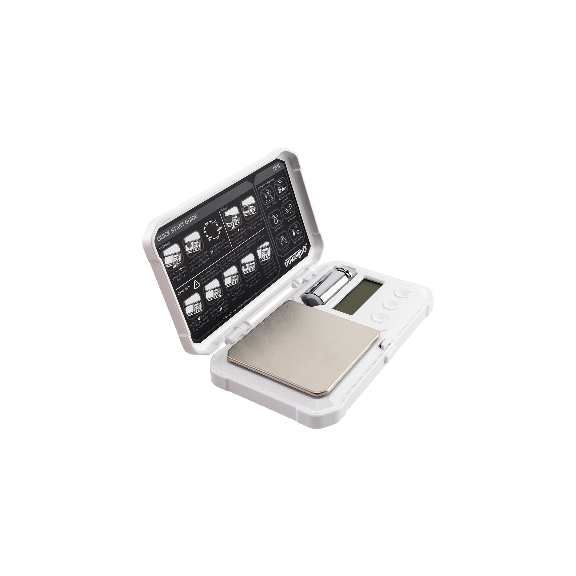 Truweigh Predator Mini Scale with Weight – 100g x 0.01g - Discreet Smoker
