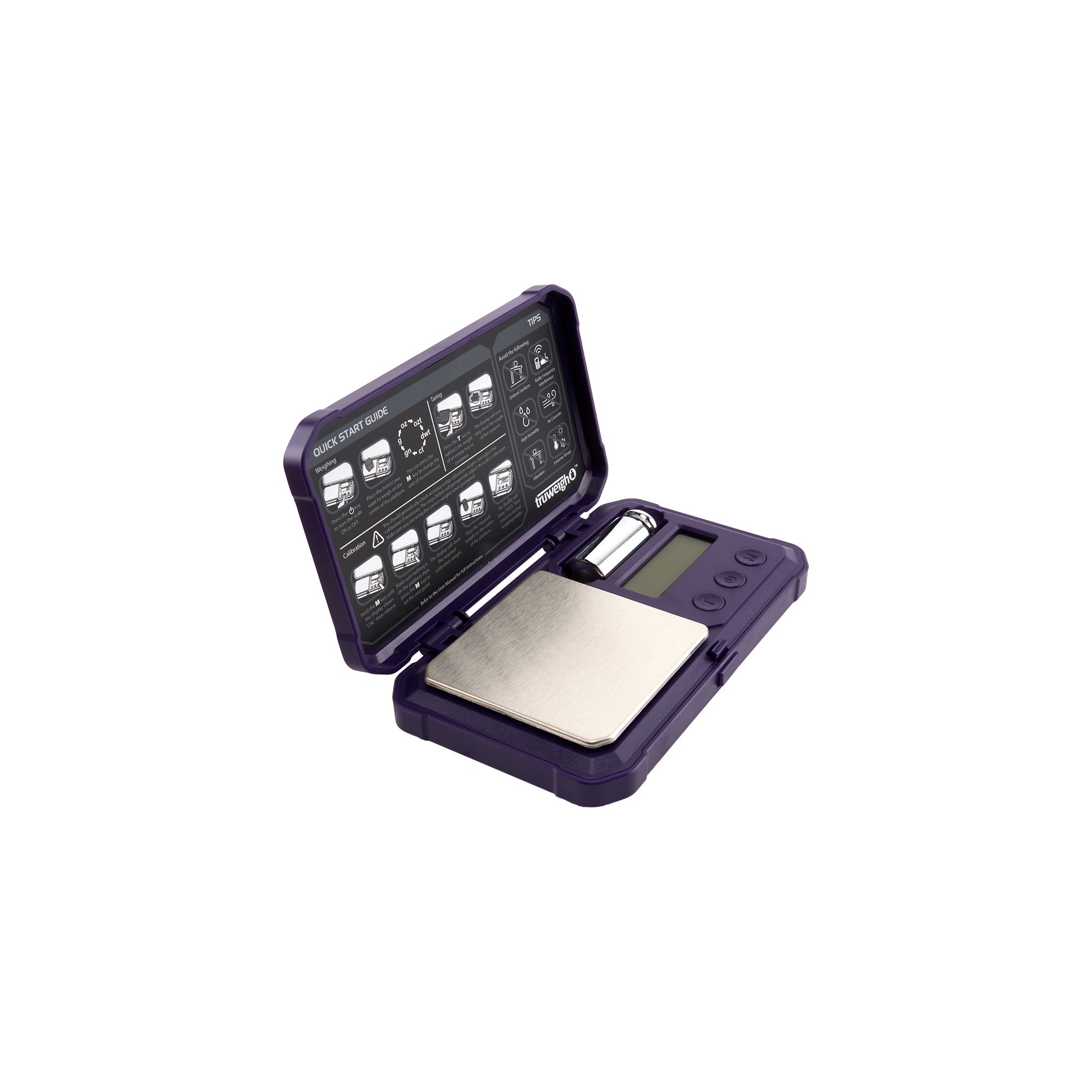 Truweigh Predator Mini Scale with Weight – 100g x 0.01g - Discreet Smoker