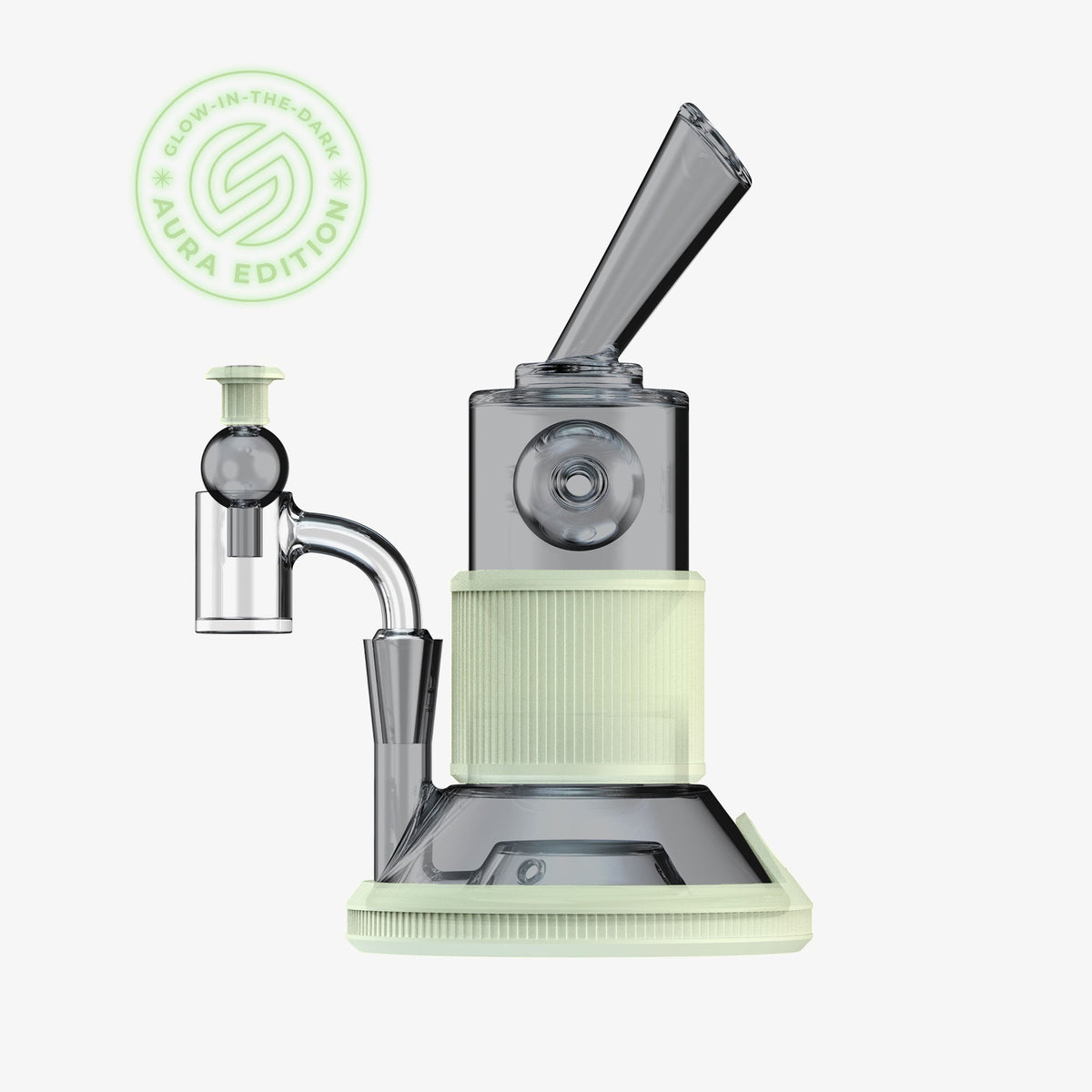 SOFTGLASS AURA TANDEM RIG - Discreet Smoker