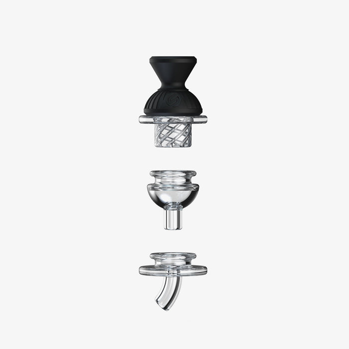 SOFTGLASS CONVERTIBLE CAP SET, Onyx