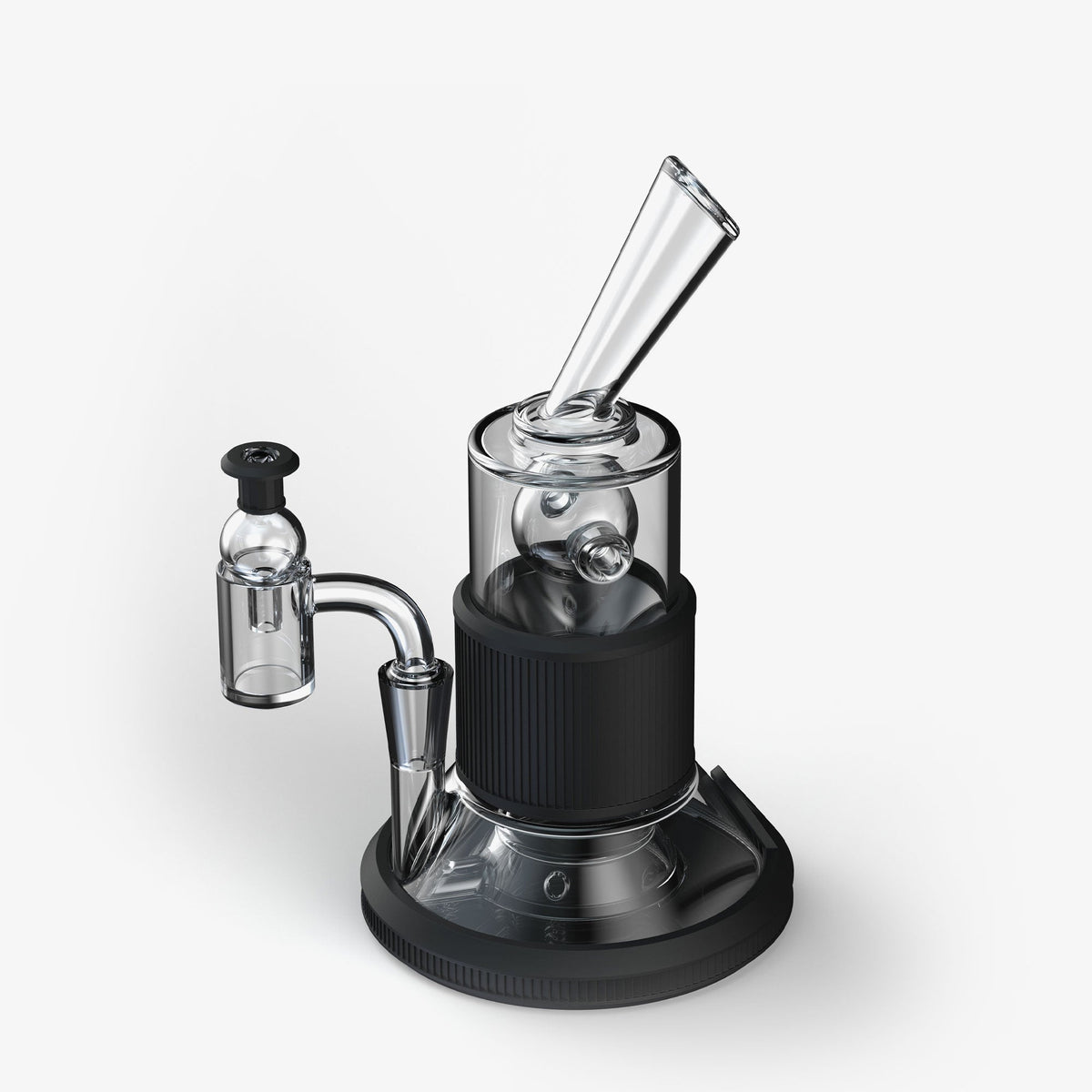 SOFTGLASS TANDEM BALL PERC TOP - Discreet Smoker