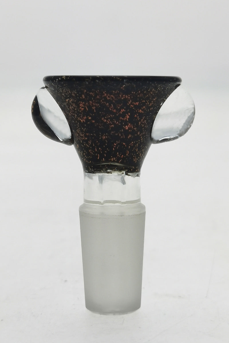 Single Hole Slide w/ Multi-Marble Handle (14MM Male) - Discreet Smoker