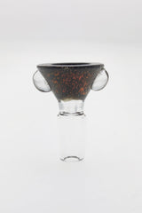 Single Hole Slide w/ Multi-Marble Handle (14MM Male) - Discreet Smoker