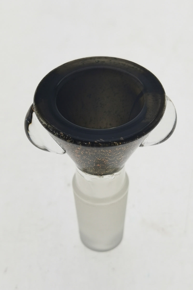 Single Hole Slide w/ Multi-Marble Handle (14MM Male) - Discreet Smoker