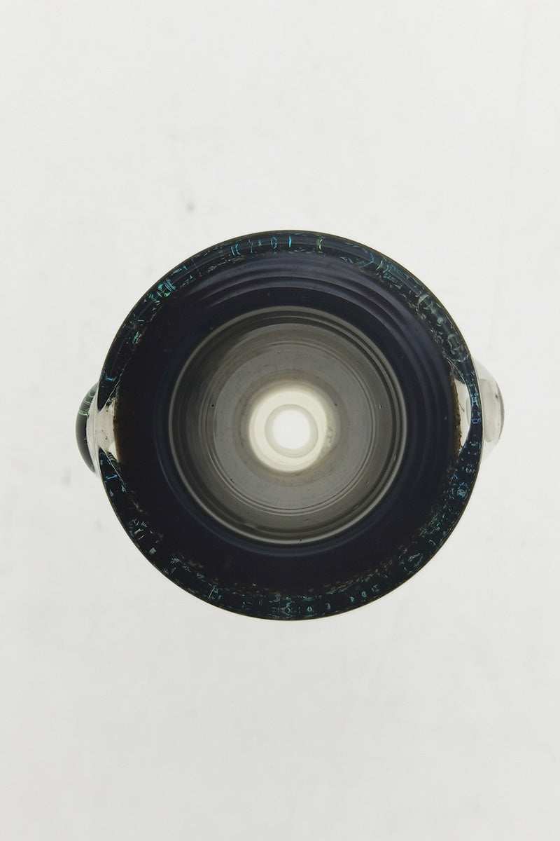 Single Hole Slide w/ Multi-Marble Handle (14MM Male) - Discreet Smoker