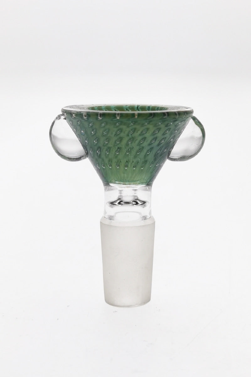 Single Hole Slide w/ Multi-Marble Handle (14MM Male) - Discreet Smoker