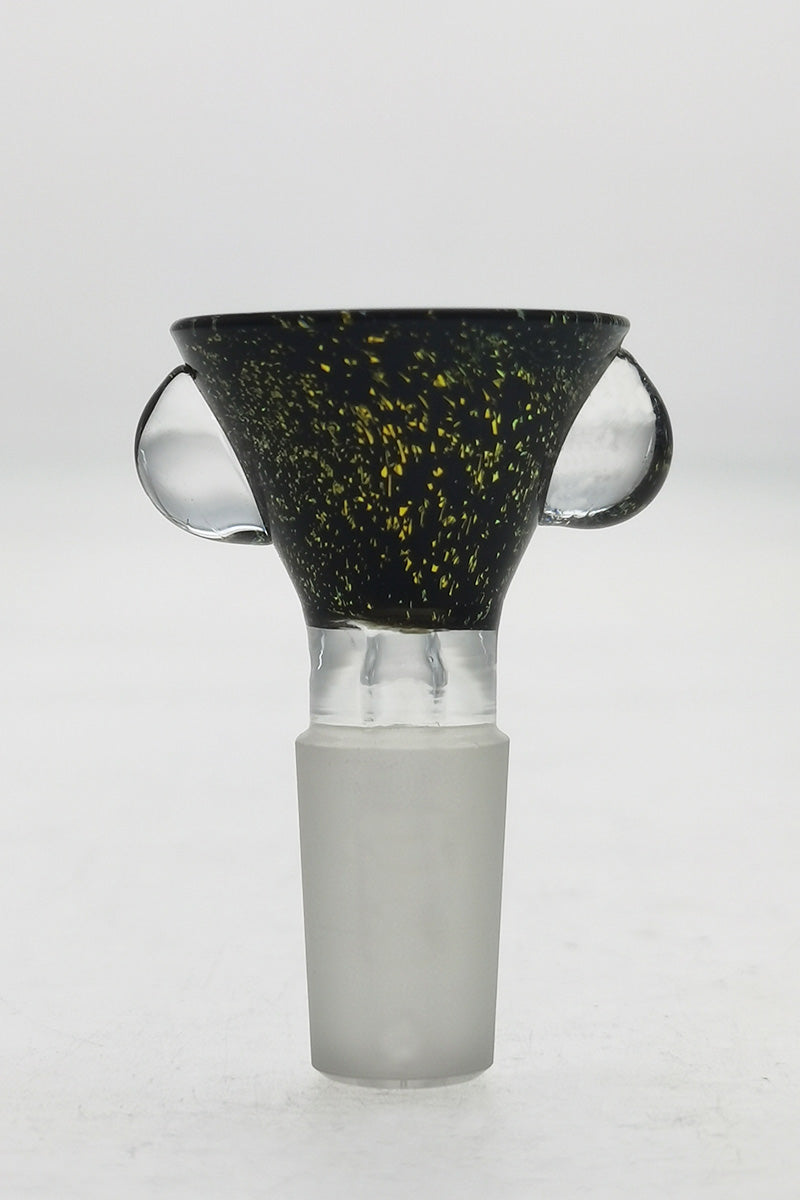 Single Hole Slide w/ Multi-Marble Handle (14MM Male) - Discreet Smoker