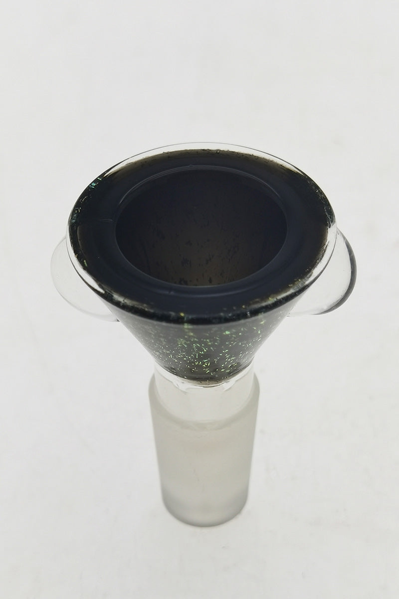 Single Hole Slide w/ Multi-Marble Handle (14MM Male) - Discreet Smoker