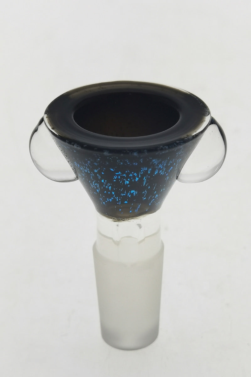 Single Hole Slide w/ Multi-Marble Handle (14MM Male) - Discreet Smoker