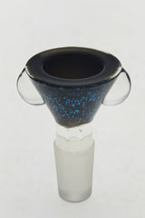 Single Hole Slide w/ Multi-Marble Handle (14MM Male) - Discreet Smoker