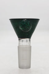 Single Hole Slide w/ Multi-Marble Handle (14MM Male) - Discreet Smoker