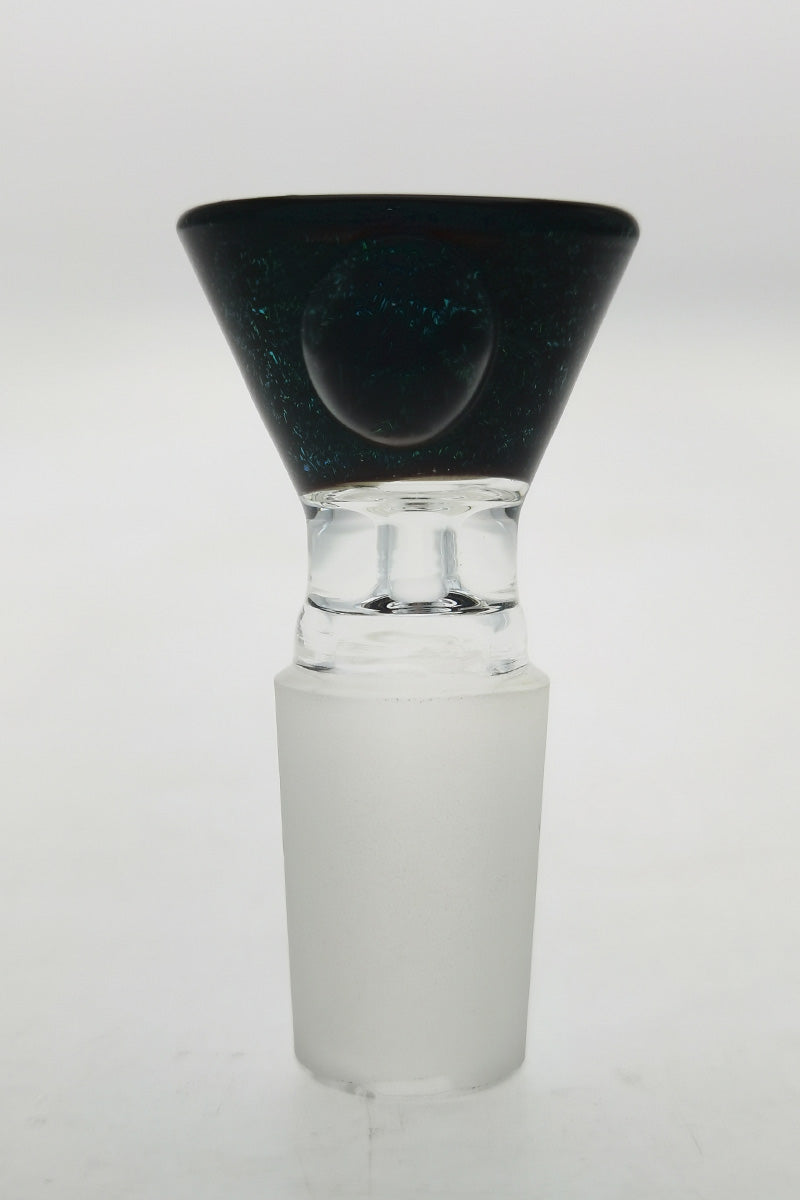 Single Hole Slide w/ Multi-Marble Handle (14MM Male) - Discreet Smoker