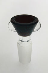 Single Hole Slide w/ Multi-Marble Handle (14MM Male) - Discreet Smoker