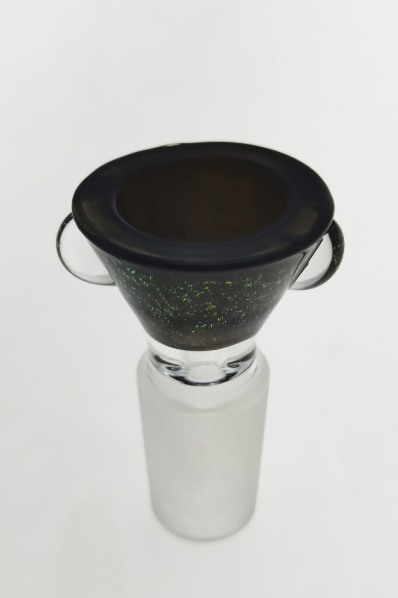 Single Hole Slide w/ Multi-Marble Handle (14MM Male) - Discreet Smoker