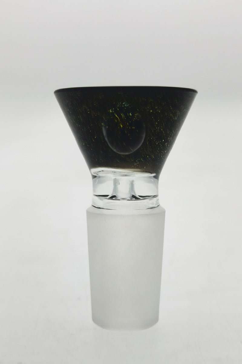 Single Hole Slide w/ Multi-Marble Handle (14MM Male) - Discreet Smoker