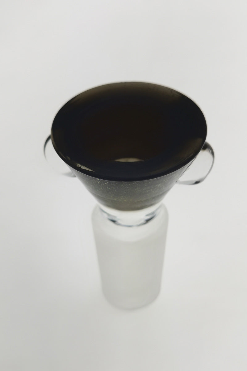 Single Hole Slide w/ Multi-Marble Handle (14MM Male) - Discreet Smoker