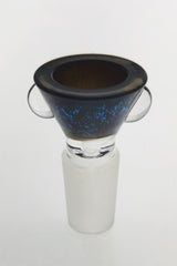 Single Hole Slide w/ Multi-Marble Handle (14MM Male) - Discreet Smoker