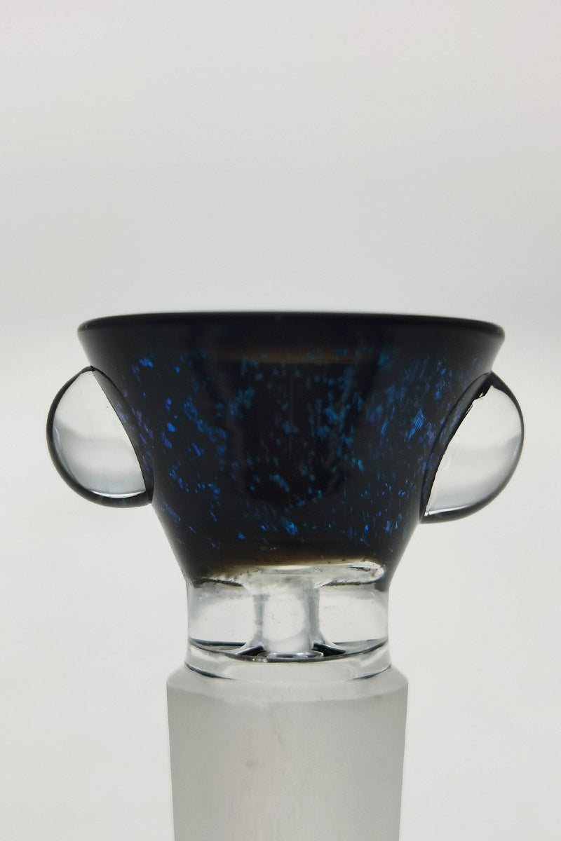 Single Hole Slide w/ Multi-Marble Handle (14MM Male) - Discreet Smoker