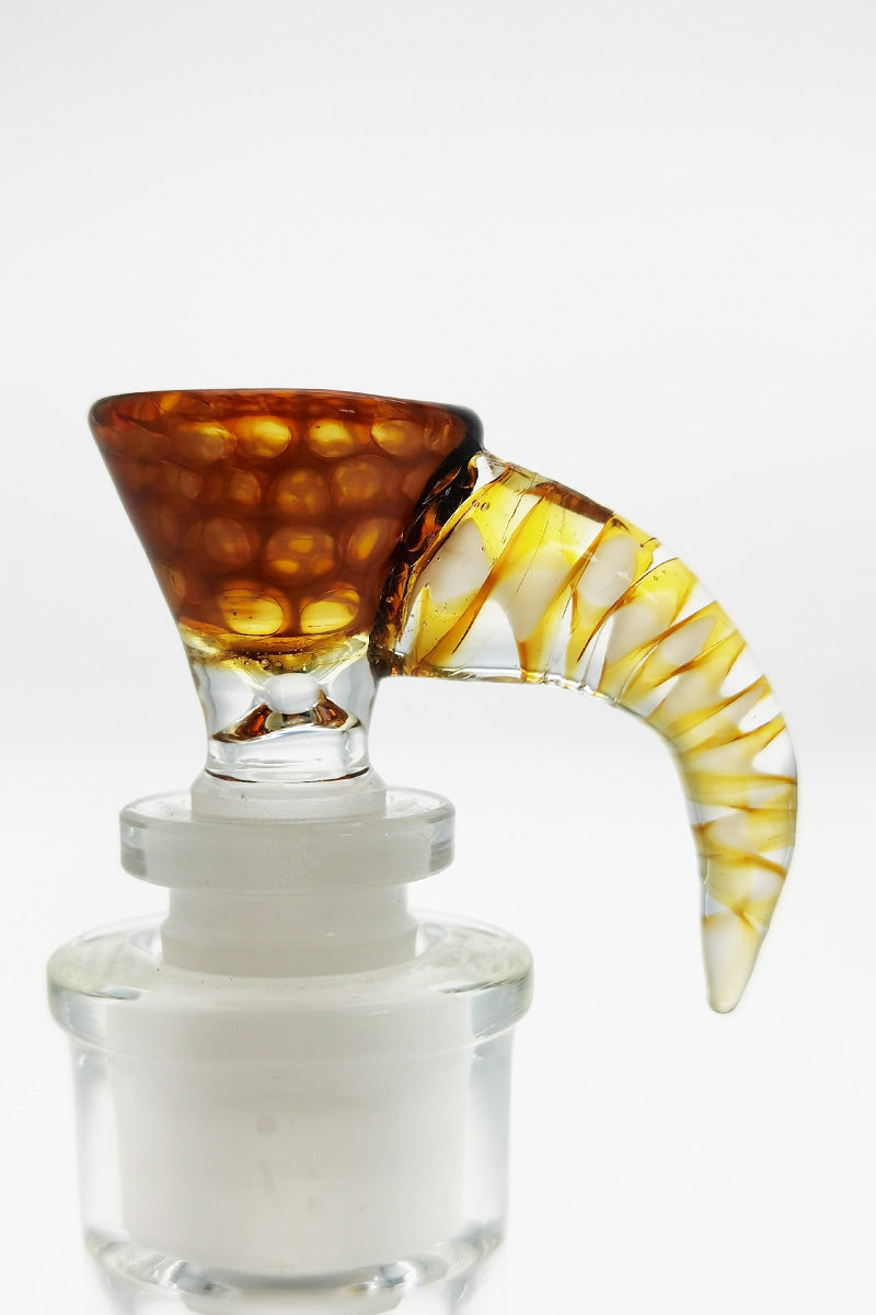 TAG - Horn Handle Single Hole Slide - Discreet Smoker
